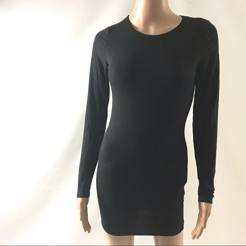 Missy Empire Women’s Tunic Top Dress Size 6 Black